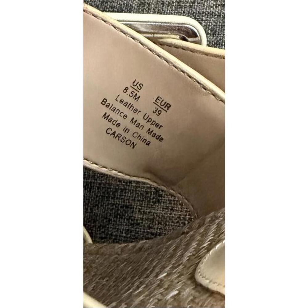 Sam Edelman Carson Platform Wedge Espadrille Slide Sandal Womens 8.5 Cream - Picture 6 of 11